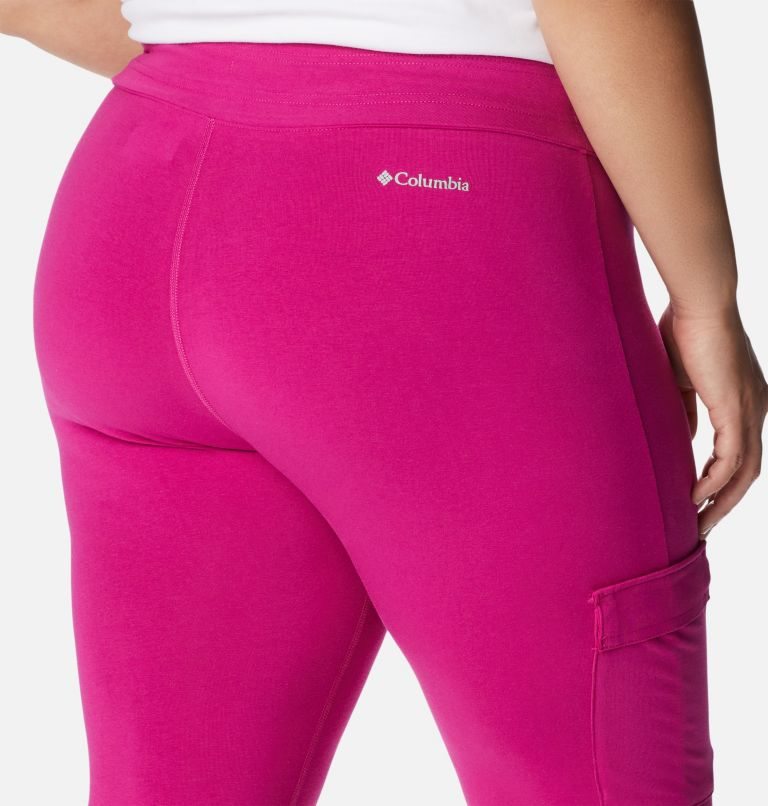 Colanti Columbia Trek Capri Dama Fucsie | Plus Size ZPS90ZA18